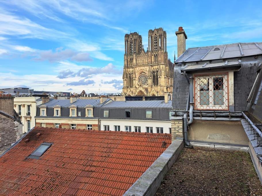 Faro, Vue Sur La Cathedrale Daire Reims Dış mekan fotoğraf